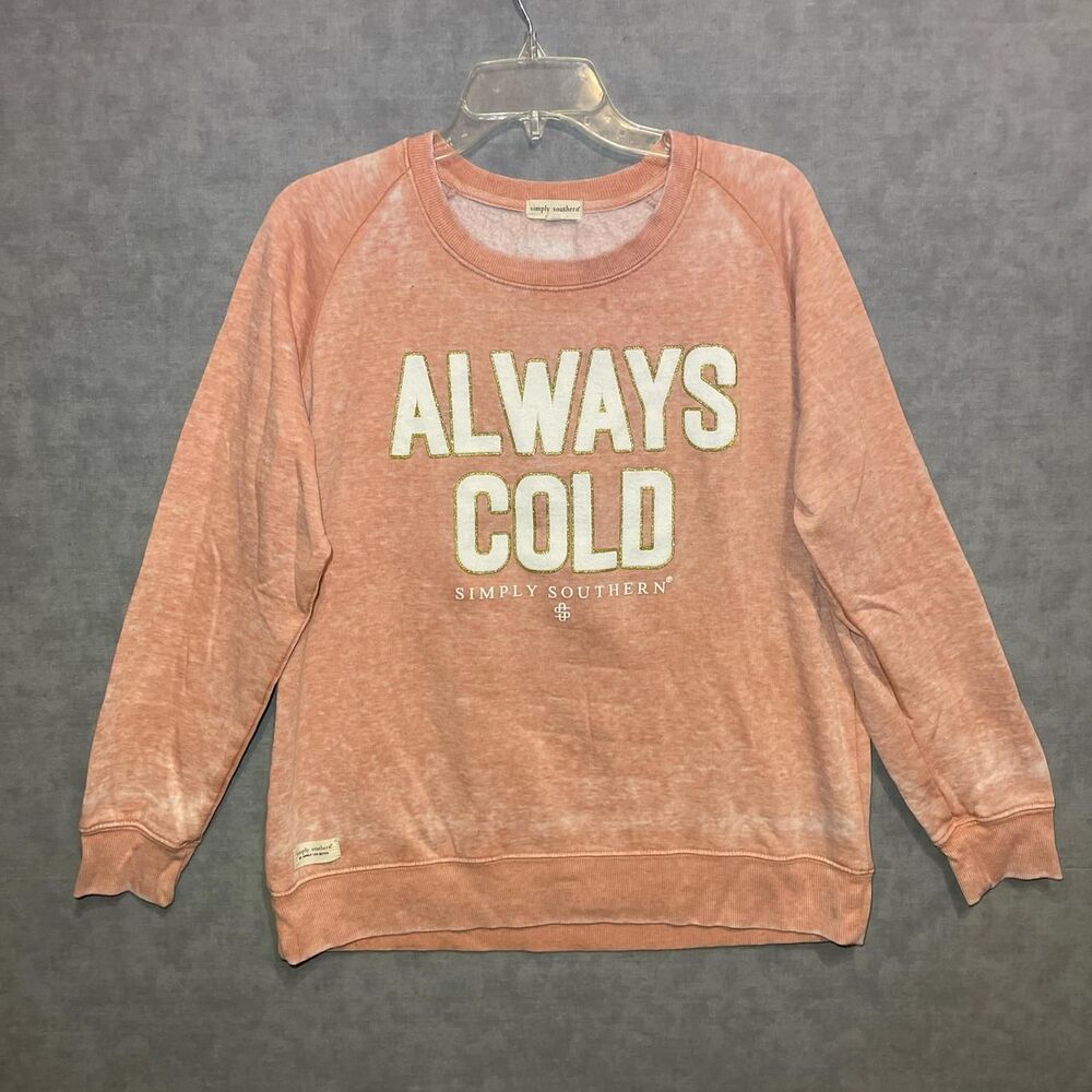 Simply Southern "always cold" sweatshirt